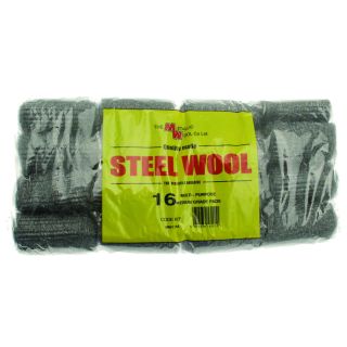 Steel Wool Pads 16 Pad Pack (20G Pads)