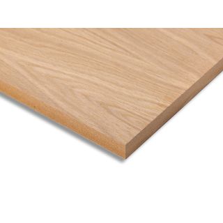 Oak Veneered Crown Cut 2 Sided MDF 6 x 2440 x 1220mm