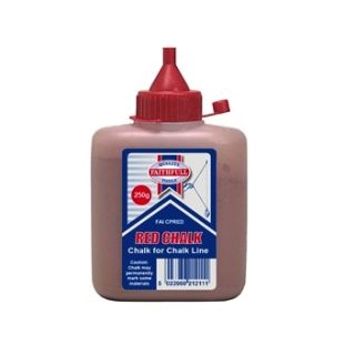 Faithfull FAICPRED Chalk Refill - 250g - Red