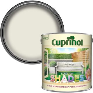 Cuprinol Garden Shades Paint - Pale Jasmine - 2.5 Litre