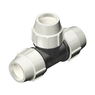 Plasson 90 Degree Tee - 25 x 25 x 25