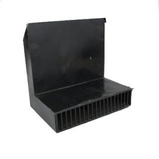 Timloc Telescopic Under Floor Vent (3-5 Course ) - Black