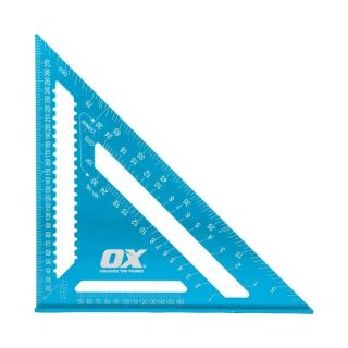 OX Pro -180mm - Aluminium Rafters Square - Metric