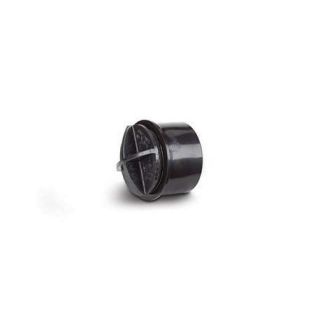 WS30B - Screwed Access Plug 40mm. Black