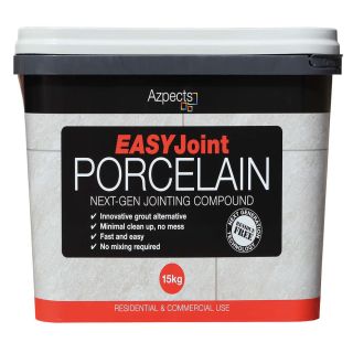 Azpects EASYJoint White Gold Porcelain Jointing Compound 15Kg