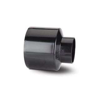 SO65B - Reducers 4in/110mm. Waste concentric requires boss adaptor. Black