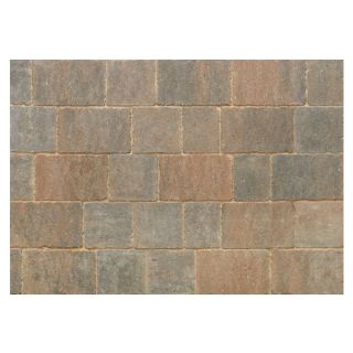 Stonemarket Trident Textured Driveway Paviors - Burnt Ochre - 120 x 160 x 50mm