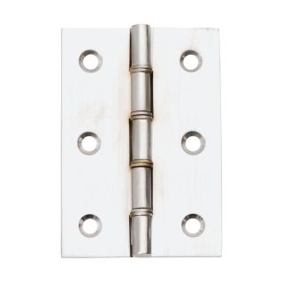 Dale Hardware DP005433 SCP Double Steel Washered Butt Hinges 76 x 51mm - Pack of 2