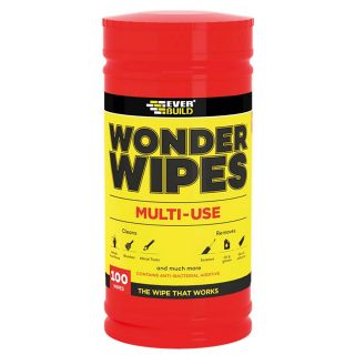 Everbuild Multi-Use Wonder Wipes (Tub of 100)