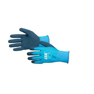 OX Waterproof Latex Glove - Size Large (9)