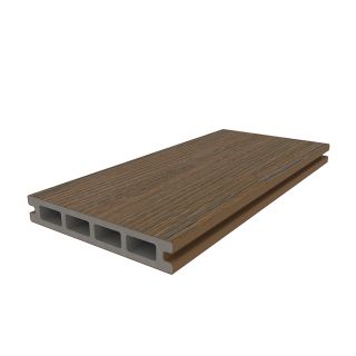 NewTechWood UltraShield Essentials Grooved Edge Warm Chestnut Composite Decking 23 x 140 x 3600mm