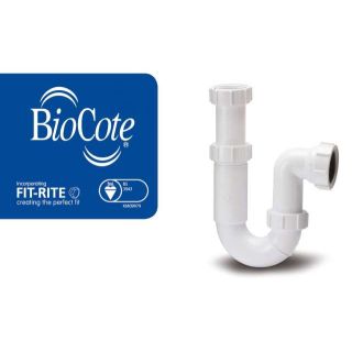 Polypipe WT64 - Tubular Swivel Trap 'P' (Adjustable Telescopic) 32mm - 75mm Seal