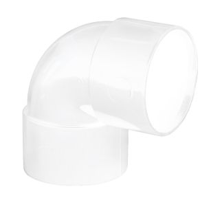 Polypipe Solvent Waste Bend 90 Deg 32mm White