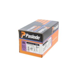Paslode 141079 IM360 2.8 x 63mm Ring Galvanised Plus Nails - Pack of 1100 & 1 Fuel Pack