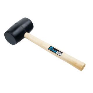 Ox Trade  Rubber Mallet Black  - 24oz