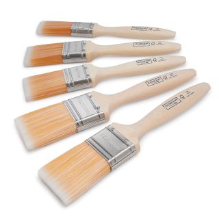 Hamilton 3100105-900 For The Trade Fine Tip Flat Brushes - 5 Pack
