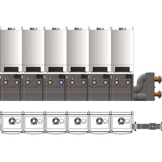 Worcester TL6 V2 Cascade Kit - with insulated LLH