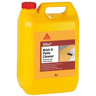Sika Brick & Patio Acid Based Cleaner - Clear - 5 Litre
