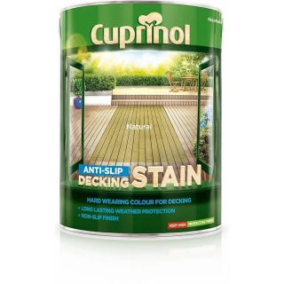Cuprinol Anti-Slip Deck Stain - Natural - 5 Litre