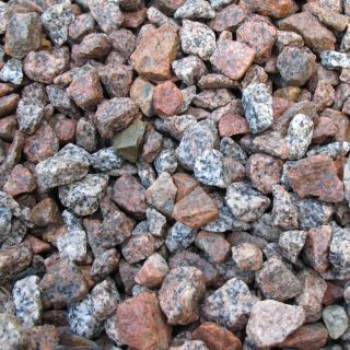 Day Group Pink/Grey Granite Chippings - 20mm - Bulk Bag