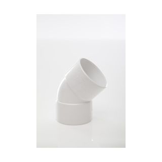 Polypipe Solvent Waste Bend 135 Deg 50mm - White