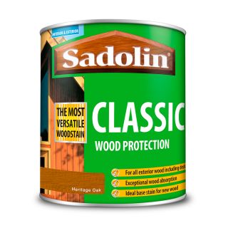 Sadolin Classic All Purpose Heritage Oak Woodstain 1L