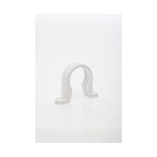 Polypipe Waste Pipe Clips 50mm - White
