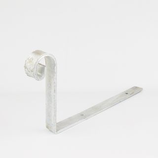 Teco Scrolled Galvanised Hip Iron