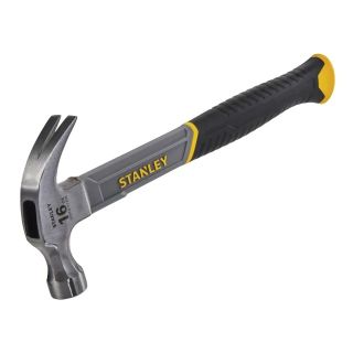 Stanley STA051309 Curved Claw Hammer Fibreglass Shaft 450g (16oz)