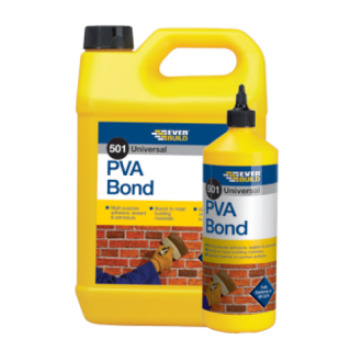 Everbuild 501 Universal PVA Bonding Agent - 5 Litre