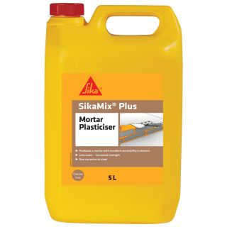 SikaMix Plus Mortar Plasticiser - 5 Litre
