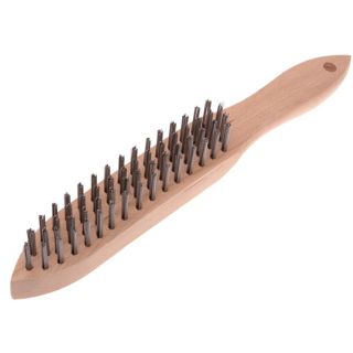Faithfull FAI6804 Wire Brush 4 Row Heavy Duty