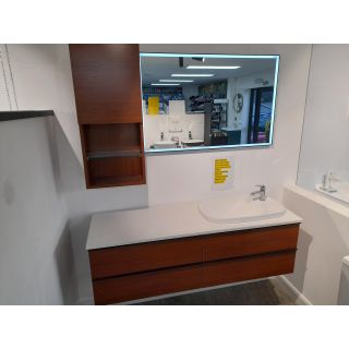 Imex Liberty 1500mm Furniture & Basin c/w Tap & Illuminated Demister Mirrow