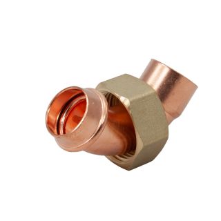 EP Atomic End Feed Cylinder Union Bent 22mm x 1