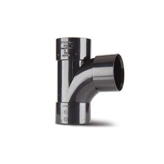 WS56B - Swept Tee 92½° 50mm. Black