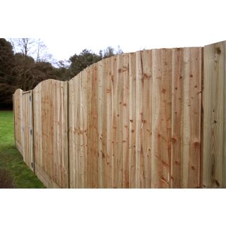 Wingham™ Convex Fence Panel 1500 x 1830mm