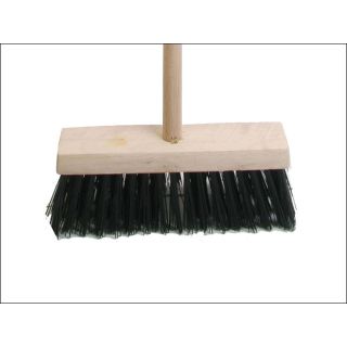 Faithfull FAIBRPVC13H PVC Broom 325mm (13in) Head complete with handle