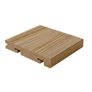 Composite Prime HD Deck Pro - Bullnose - Natural Oak - 3600mm x 150mm x 22.5mm