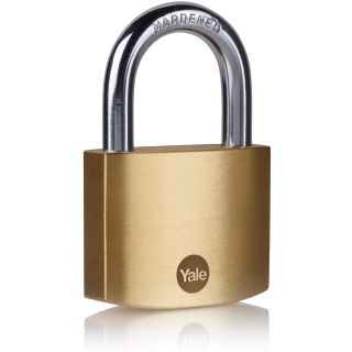Dale Hardware Y110B/50/126/1 Brass Open Shackle Padlock 50mm