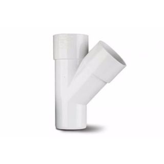 Polypipe Solvent Waste Junction 45 Deg 32mm - White