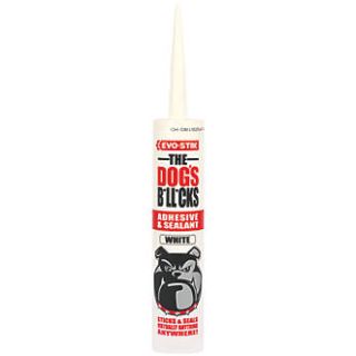 Evostik The Dogs B*ll*cks All-in-one Adhesive & Sealant - White - 290ml