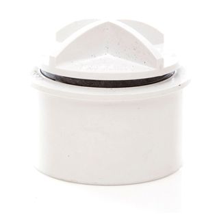 Polypipe Screwed Waste Access Plug 50mm - White