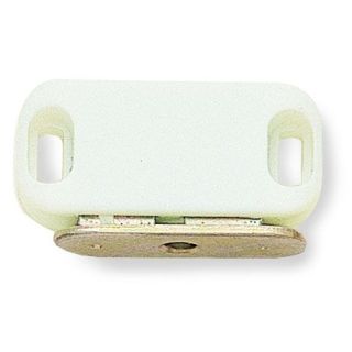 Dale Hardware DX40018 White Light Duty Magnetic Catch Small - Pack of 2