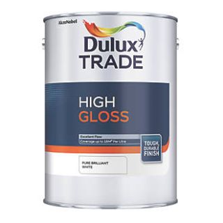 Dulux Trade High Gloss - Pure Brilliant White - 2.5 Litre