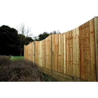 Wingham™ Concave Fence Panel 1800 x 1830mm