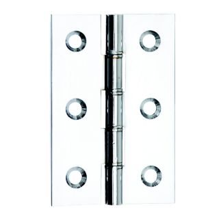 Dale Hardware DP005431 PCP Double Steel Washered Butt Hinges 76 x 51mm - Pack of 2
