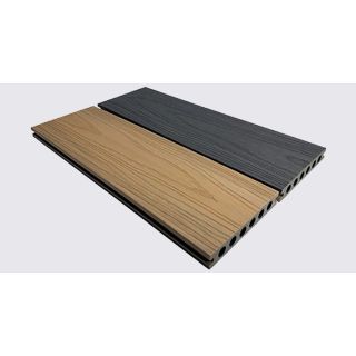 Composite Prime HD Deck Dual - Natural Oak/Slate - 3600mm x 143mm x 22.5mm