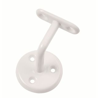 Dale Hardware DP006212 White Handrail Bracket 63mm - Pack of 2