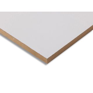 Matt White 2 Sides Melamine MDF 18 x 2440 x 1220mm