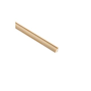 Cheshire Mouldings - Ovolo Pine Glass Bead 12mm x 15mm x 2400mm
